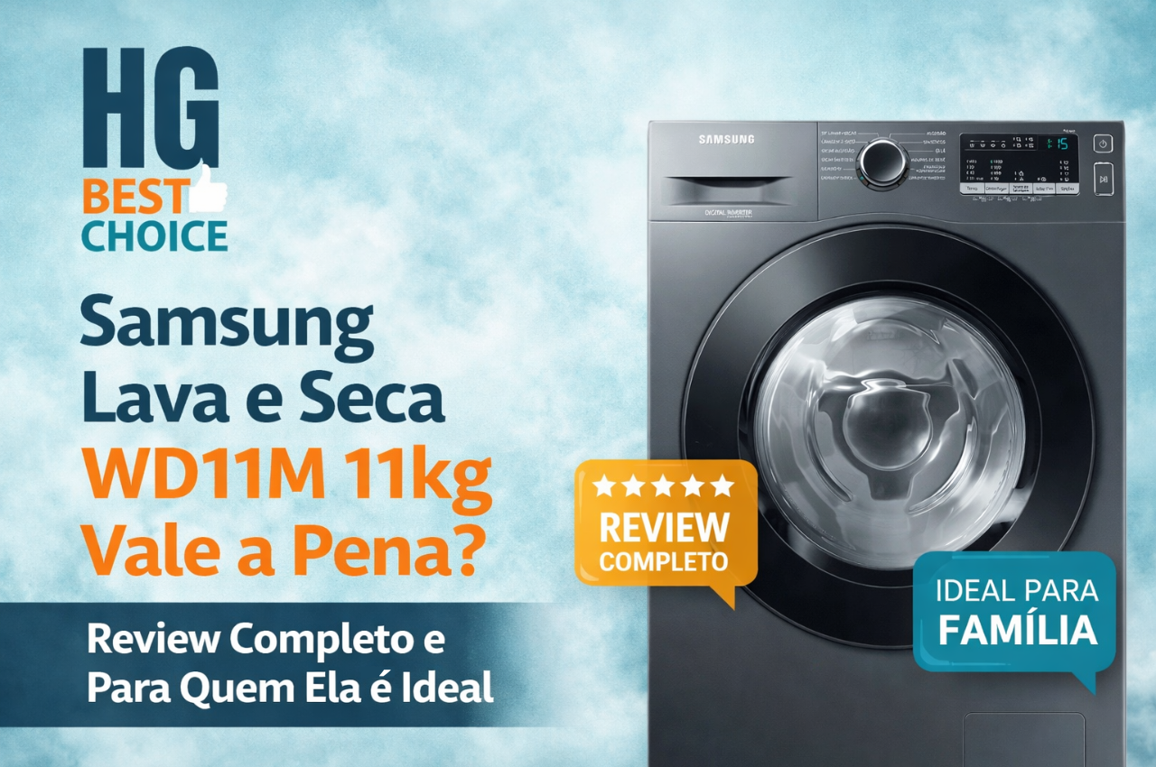 Samsung Lava e Seca WD11M 11kg Inox