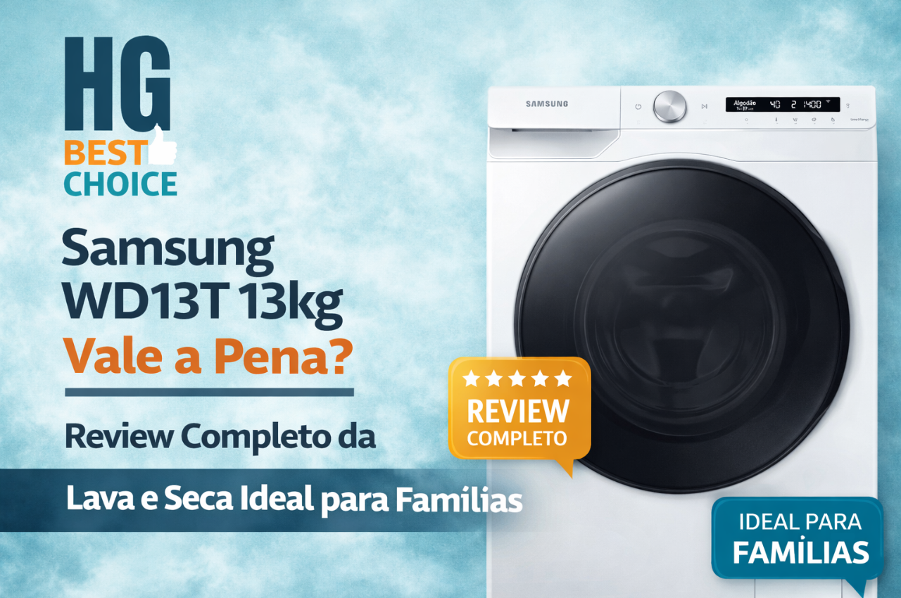 Samsung Lava e Seca WD13T 13kg Inox