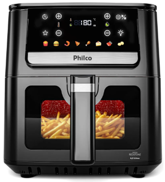 Philco 6,5L Visor Glass Redstone