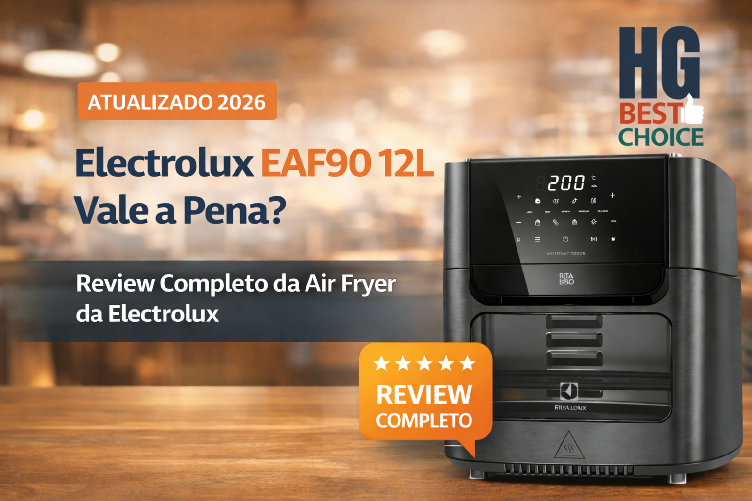 Electrolux EAF90 12L Vale a Pena? Review Completo HG Best Choice