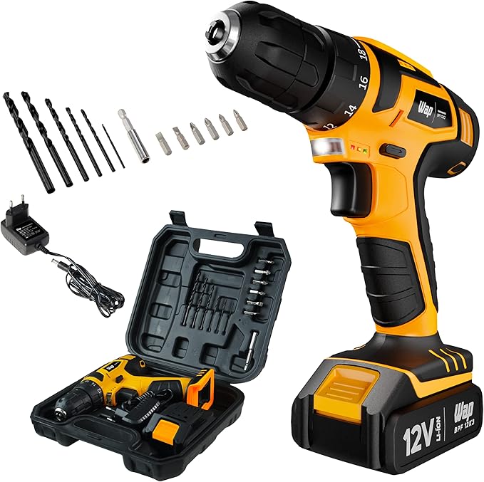 WAP Parafusadeira e Furadeira BPF 12K3 12V