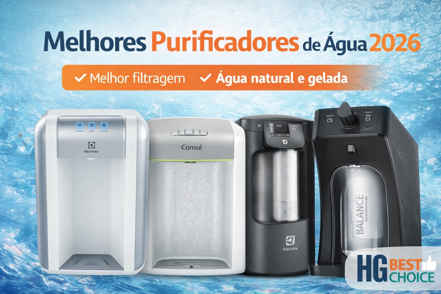 Melhores Purificadores de Água 2026 – Ranking Atualizado