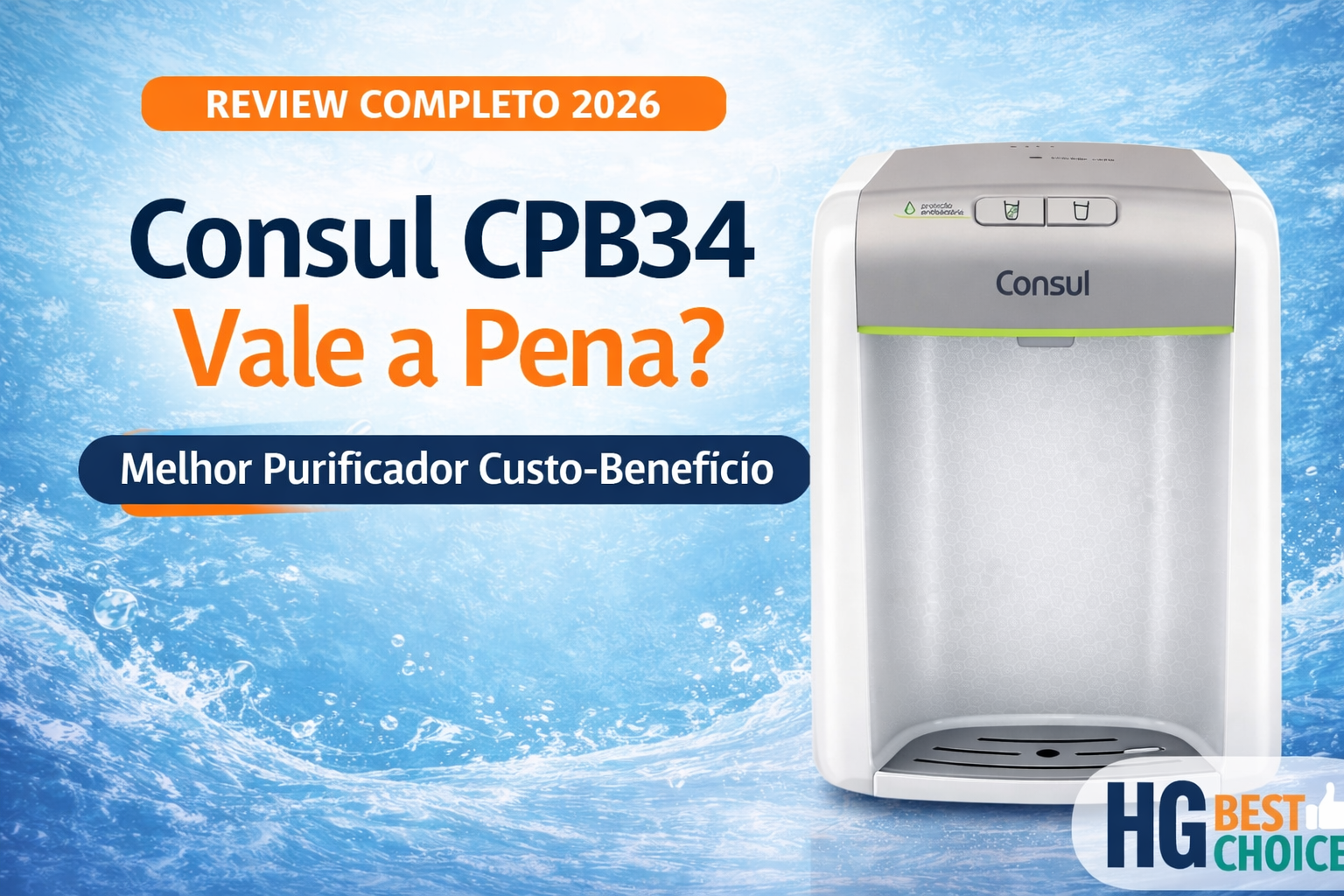 Purificador Consul CPB34
