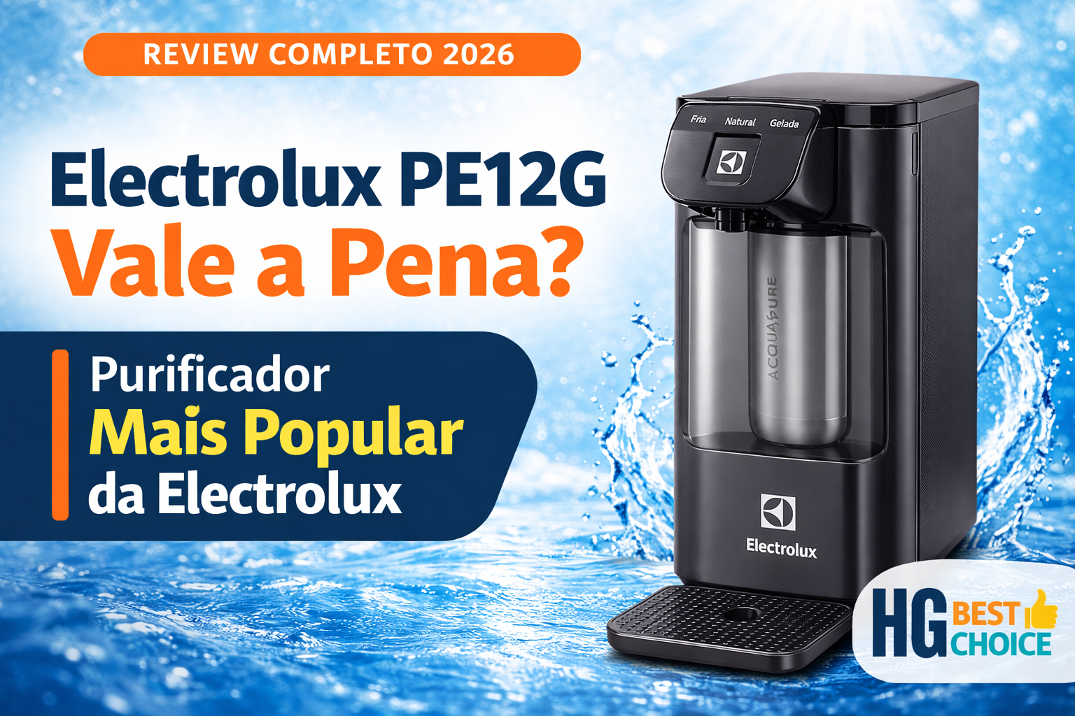 Purificador de Água Electrolux PE12G